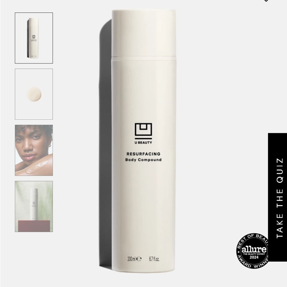 U Beauty Resurfacing Body Compound NWT